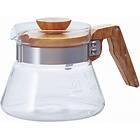 Hario Coffee Server Olive Wood kaffekanna storlek 01. 400ml