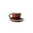 Acme Demitasse Espresso kopp 70ml fat 11 cm. Weka Brown