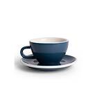 Acme Medium Cappuccino kopp 190ml fat 14 cm. Whale Blue