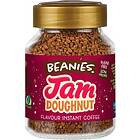 Beanies Jam Doughnut smaksatt snabbkaffe 50g