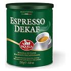 Saquella Espresso Dekaf koffeinfritt 250g jauhettu Kahvi