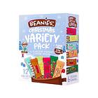 Beanies Christmas Variety Pack smaksatt snabbkaffe. 12 portionsförpackningar