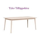 Rowico Home Tilläggsskiva Tyler 50 cm Vitpigmenterad 90