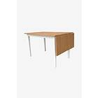 Homeroom Matbord Steve Vit/fanerad ek top 80 75