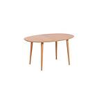 Kave Home Spisebord Oqui, 90x140-220 cm Naturfärg 90