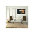 Hanah Home Bord Sandalf Square Caucasian Svart/Vit 90 75