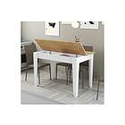 Hanah Home Köksbord Kiev 2 Vit Ek 110 75