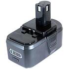 Batteriexperten Kompatibelt med Ryobi P220, 18V, 3000 mAh