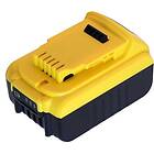 Batteriexperten Kompatibelt med Dewalt DCG412M2, 20V, 3000 mAh