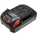 Batteriexperten Kompatibelt med Ingersoll Rand IRC-R3150-K2, 20,0V, 2000mAh