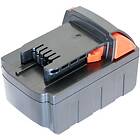 Batteriexperten Kompatibelt med Milwaukee M18 CAG125XPD-502X, 18V, 3000 mAh