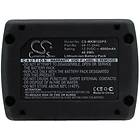 Batteriexperten Kompatibelt med Milwaukee C12 HZ-0, 12,0V, 4000 mAh