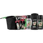 Lynx Africa Body Wash, Body Spray & Anti-Perspirant Wash Bag Gift Set