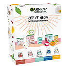 Garnier SkinActive Let It Glow Sheet Mask Collection Gift Set