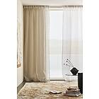 Jotex STRILA multifunktionsgardin 2-pack Beige 135