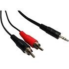 Cables Direct 3.5mm - 2RCA 1.2m