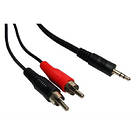 Cables Direct 3.5mm - 2RCA 3m
