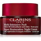 Clarins Super Restorative Night Cream Lift, Replenishes, Targets Wrinkles Very D