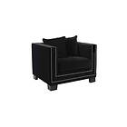 Nordic Furniture Group Fåtölj Cloude Svart 100 75