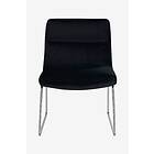 Loft24 Loungestol Gil Svart Sammet 61 89