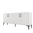 Hanah Home Avlastningsbord Kiev Vit 180 78