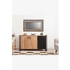 Hanah Home Konsollbord Cosmo Nora Atlantic Trä/Svart 140 80