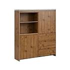 Loft24 Hög skänk Maribo 2 dörrar/3 lådor Natur 125 140