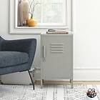 Queer Eye Sidobord Bradford Metal Locker Taupe Powder Coating 38 70