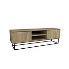 Hanah Home Tv-bänk Escape 140 Filt Svart 50