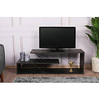 Hanah Home TV-taso Zigzag Ek Mörkbrun 120 40