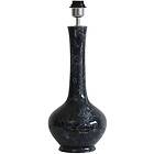 Bella Black Marbel Lampfot