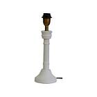 Nottingham Lampfot Kalk Vit B12H38cm