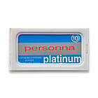 Personna Platinum Red Double Edge Razor Blades 10 pcs 04NR002