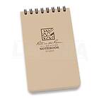 Rite in the Rain Spiral 3 x 5 Top Notebook Tan RITR935T