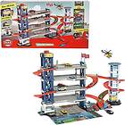 Dickie Toys Parkeringsgarage med 5 Fordon