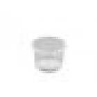 Staples Plastbeger 100ml PP rund klar (1000)