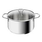 Tefal Recycle Stewpot 24 Cm W. Lid Stainless Steel Gryte/kastrull
