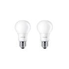 Philips LED Standard 806lm E27 2-pack