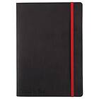 Oxford Products Notatbok Black n´Red A5 soft lin