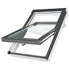 Fakro Takfönster Thermo Passiv Pivåhängt 4-Glas Aluminium 1140x1600 FATHPA4G1140x1600