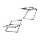 Velux Takfönster Topphängt med Pivåfunktion Paket Solo 7 MK06 0068 S7 Everfinish vit GPUMK060068S7