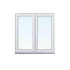 Svenska Fönster Sideswing 3-Luft Aluminiumbeklätt Trä 3-Glas SF Balans Aluminium 100x80 2-Luft 76112001100850