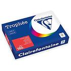 Clairefontaine Kopipapir TROPHEE A4 160g rød (250)