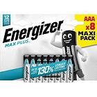Energizer Batteri Alk Max plus AAA (8)