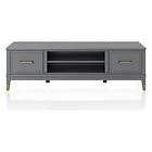 CosmoLiving by Cosmopolitan TV-taso 65"" Westerleigh Grey MDF 152 47