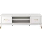 CosmoLiving by Cosmopolitan TV-taso 65"" Westerleigh White MDF 152 47