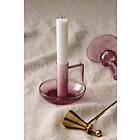 Ellos Ljusstake Zoe höjd 7,5 cm Rosa