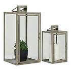 House Nordic Lykta Corfu, 2-pack Green