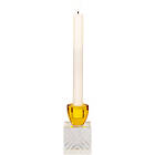 House Nordic Ljusstake Amber/clear 6 10