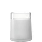 Leonardo Vase NOVARA Satin Frostat glass/klarglas 15 19